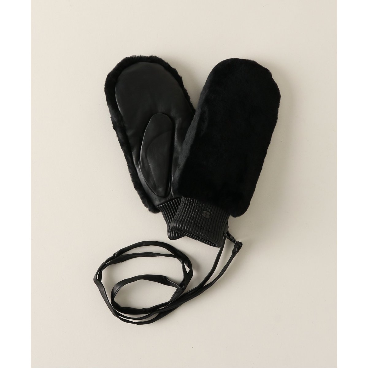 EMU Australia Nicki Mittens シープスキンミトン 黒 EMU/エミュ】 Nicki Mittens | ユー バイ スピック＆スパン(U by