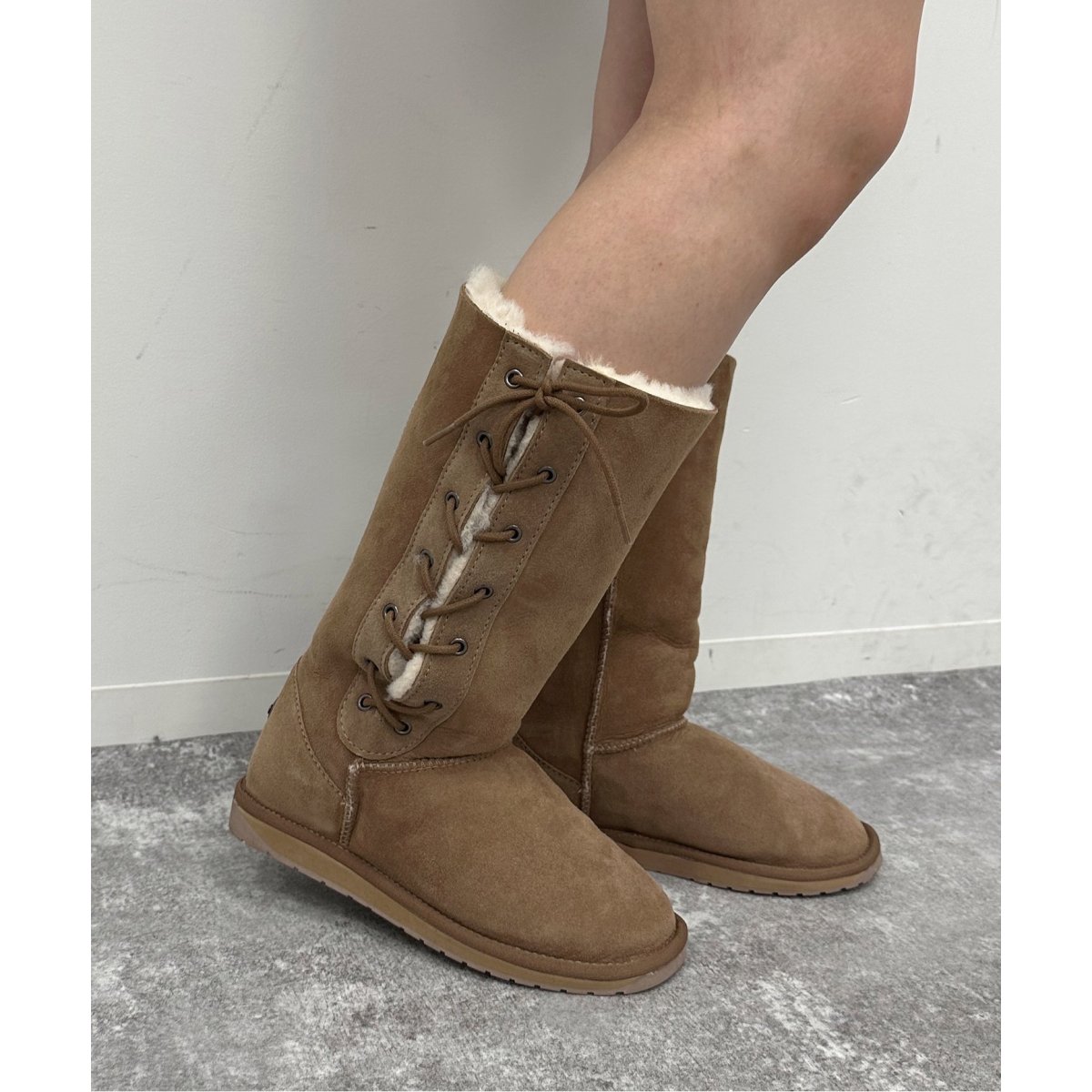 EMU/エミュ】 Platinum Hi Lace | ユー バイ スピック＆スパン(U by