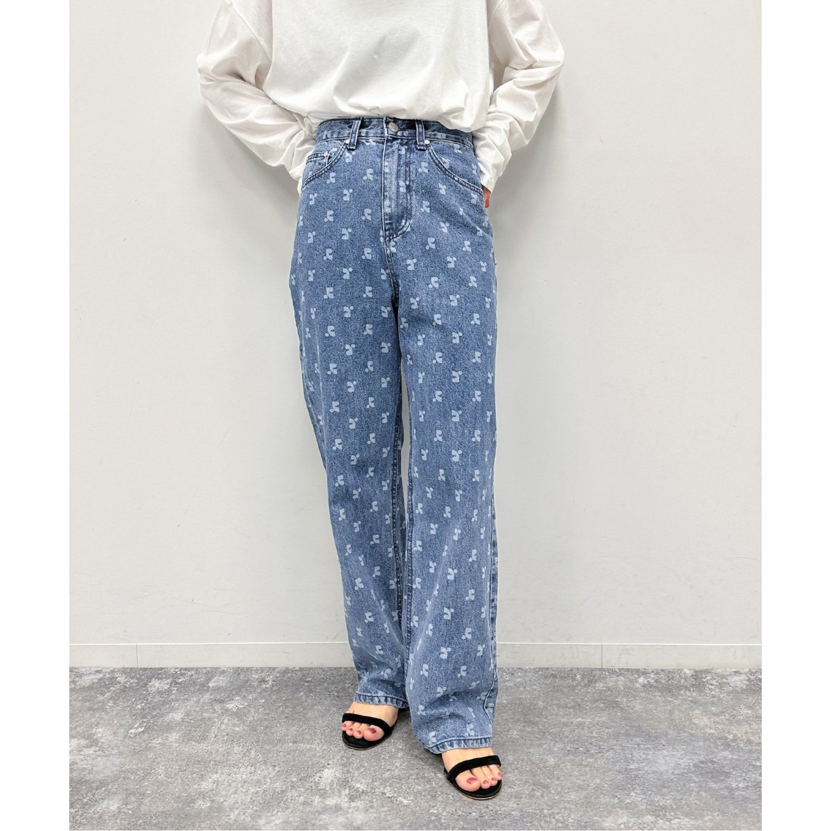 rest&recreation/PRINTED DENIM/Mサイズ rest&recreation/PRINTED DENIM/Mサイズ