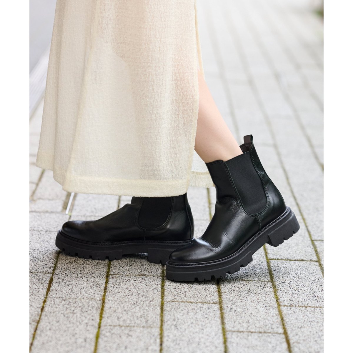 ENESS サイドゴアブーツ ENESS/エネス】 サイドゴアブーツ | ユー バイ スピック＆スパン(U by