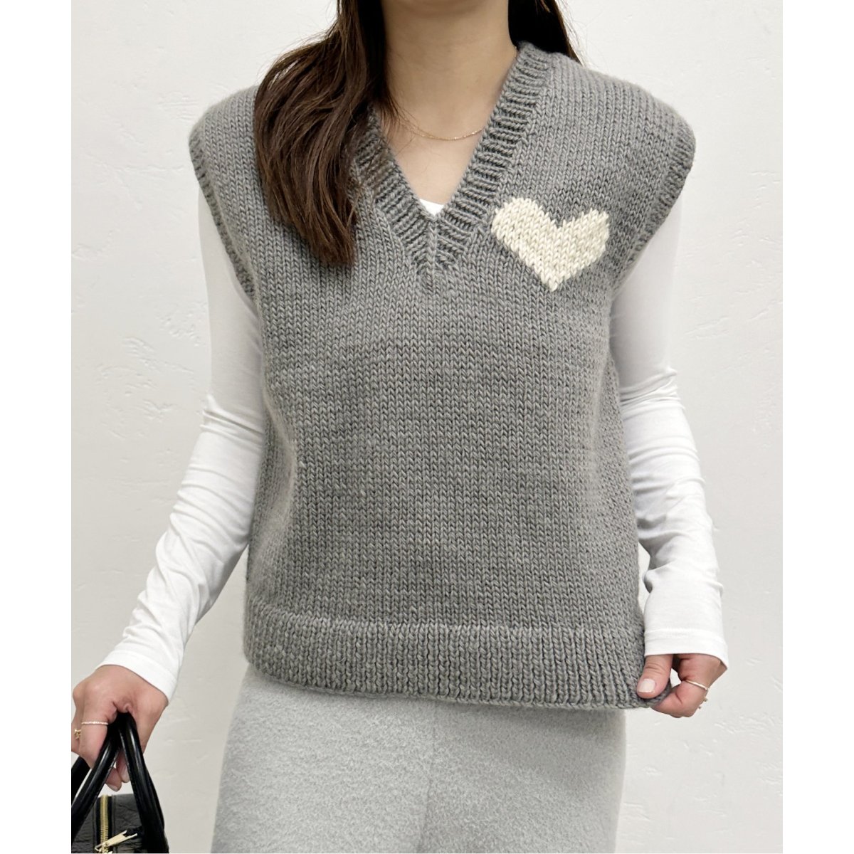 NEPAL HAND KNIT/ネパールハンドニット】ベスト