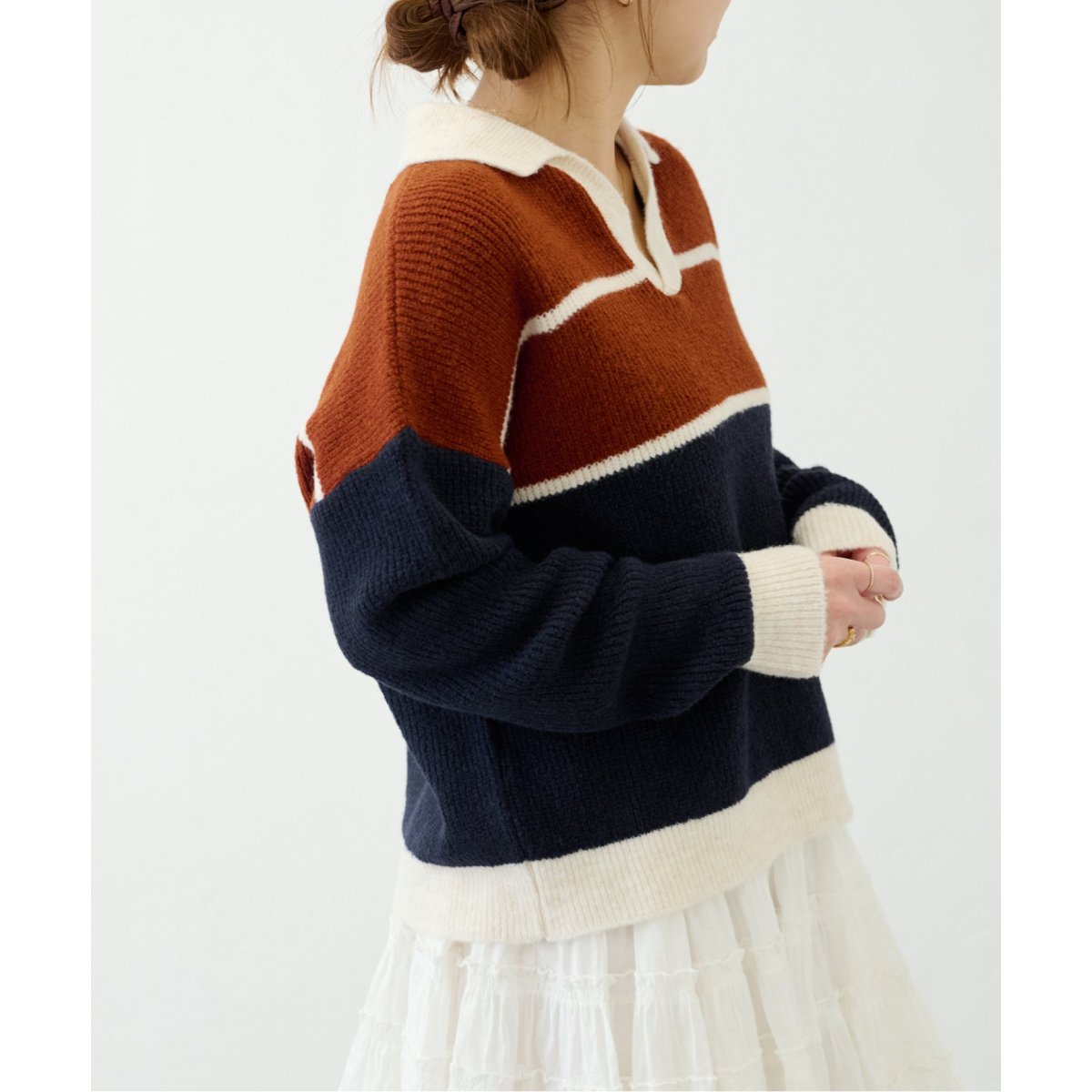 Spick and Spanトリコットジーンマルクプルオーバー