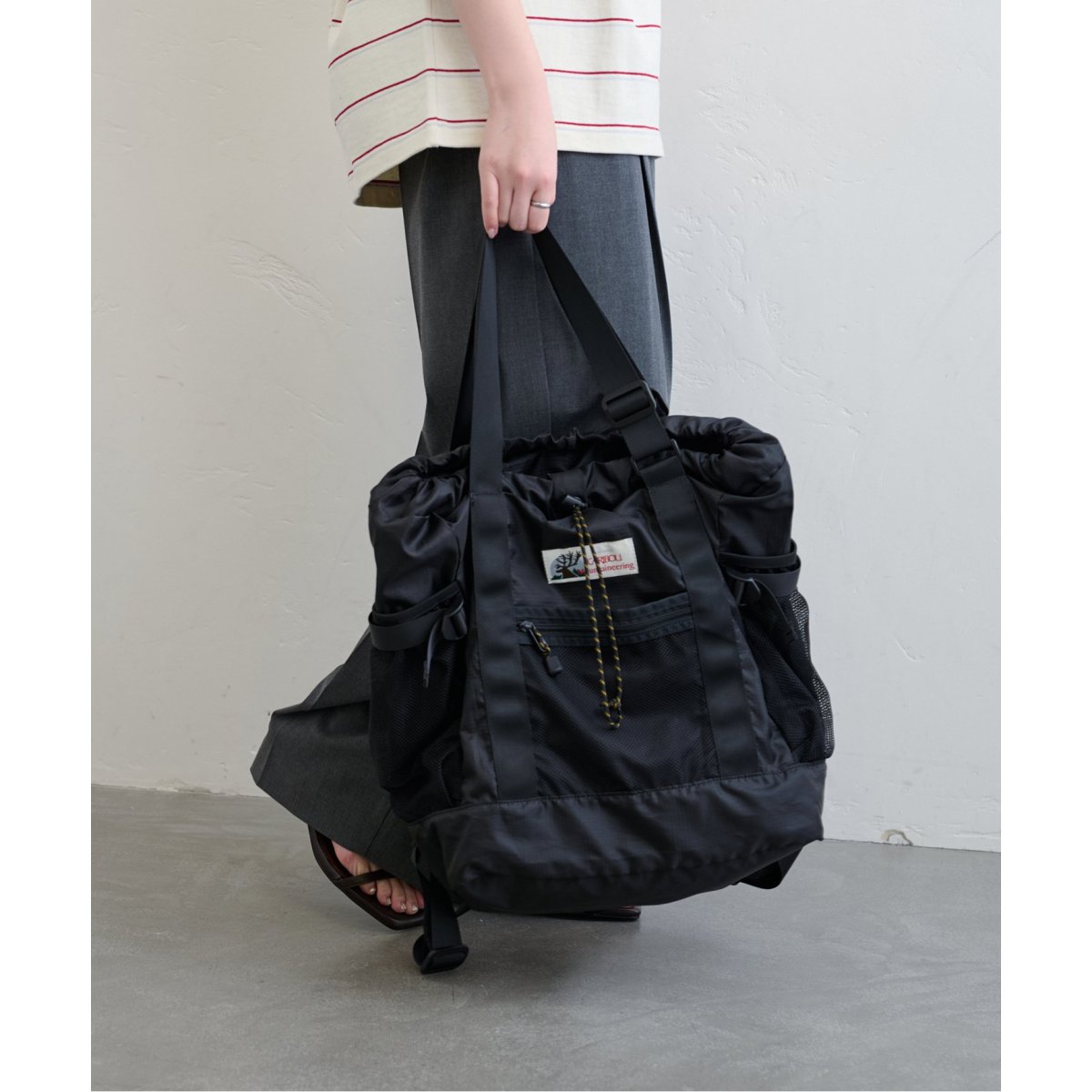 カリブーマウンテニアリング L/W PACK TOTE2 ユーバイスピックアンドスパン U by Spick&Span 《追加》CARIBOU