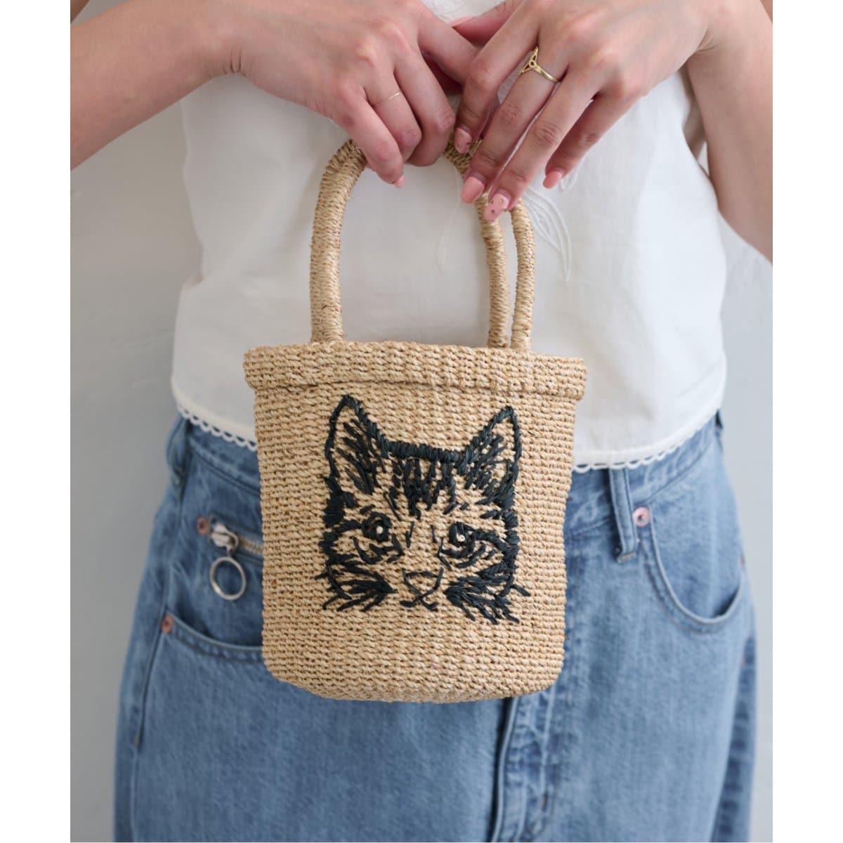 BAGMATI/バグマティ CAT HANDLE カゴBAG | ユー バイ スピック
