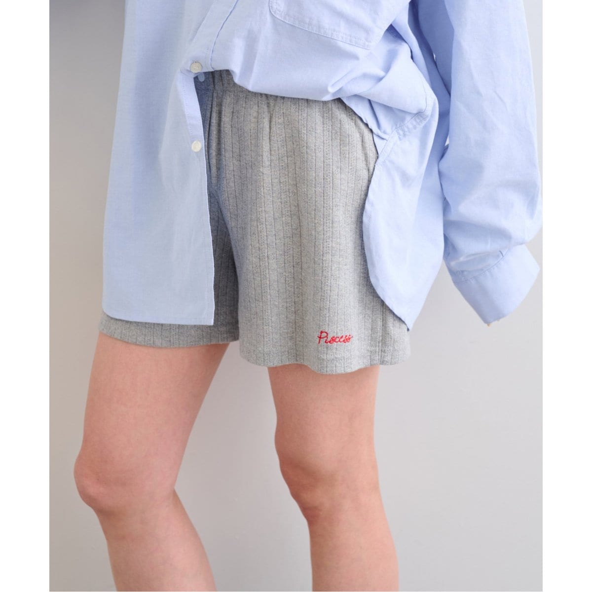 ★PISCESS★Button Up One Mile Shorts★Red★大人気★ fe4fba3d50b533634ceda64b10b0b6