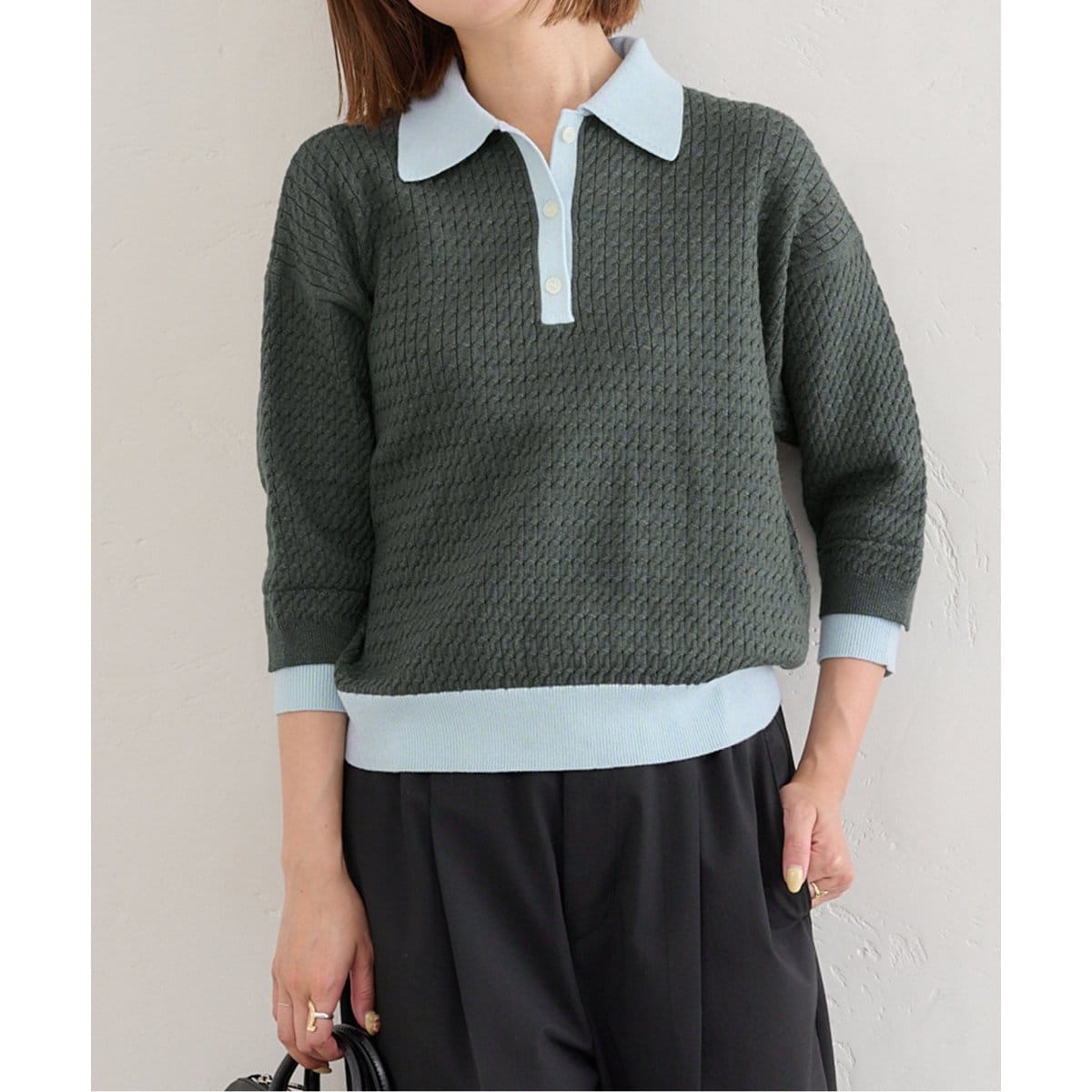 Spick&Span ニット ライトリボンヤーンルーズニット（ニット／セーター）｜Spick
