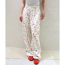 CRANK/クランク STRAWBERRY COTTON SWEAT PANTS