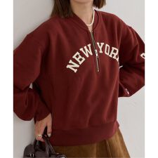 《予約》Champion/チャンピオン REVERSE WEAVE HALF ZIP スウェット