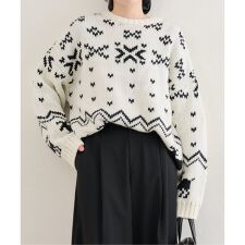 ノルディックニットプルオーバー