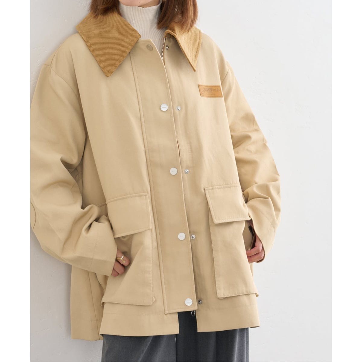 【ほぼ未使用】Spick＆Span スピックアンドスパン　ジャケット　M 裏地 2025年最新】スピックアンドスパンジャケットの人気アイテム