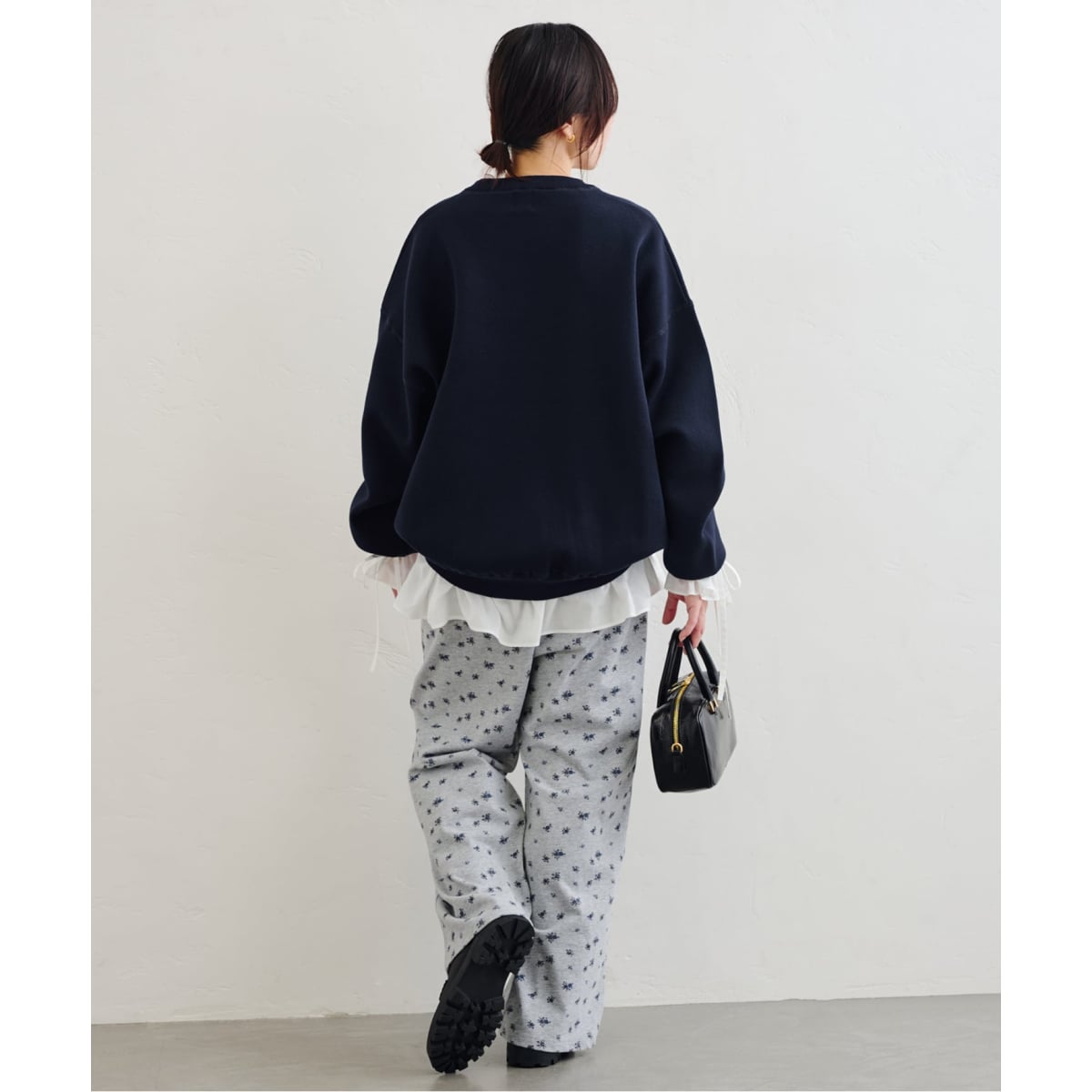 スピックアンドスパン Spick&Span スエットライク ニット 新品 Spick