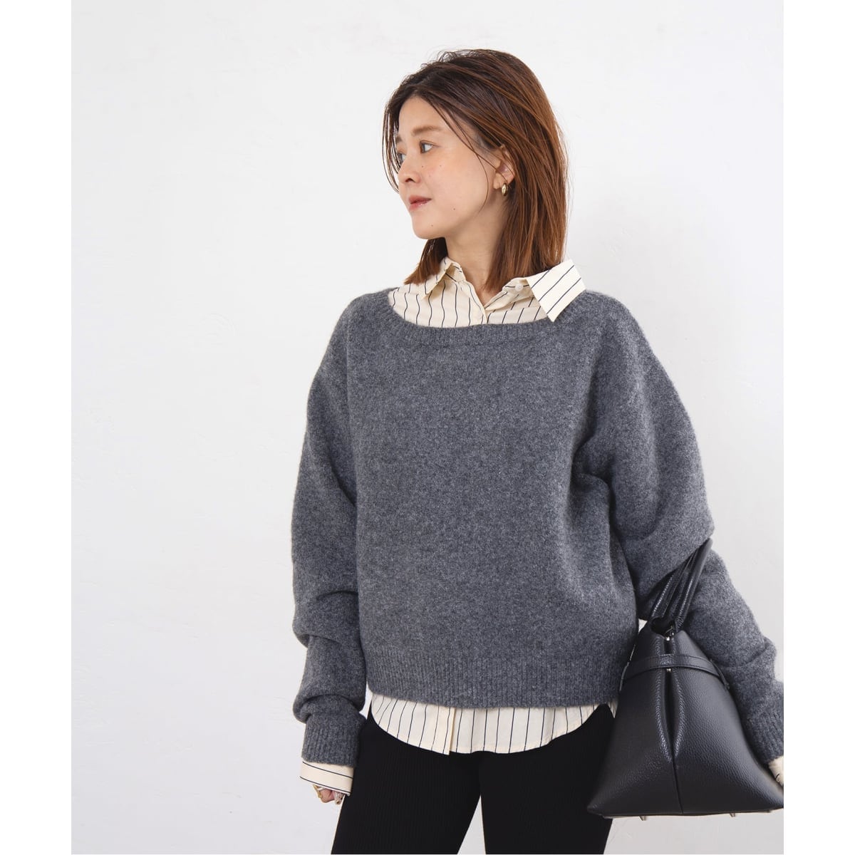 FLUFFYボタンアップフーディー | ユー バイ スピック＆スパン(U by