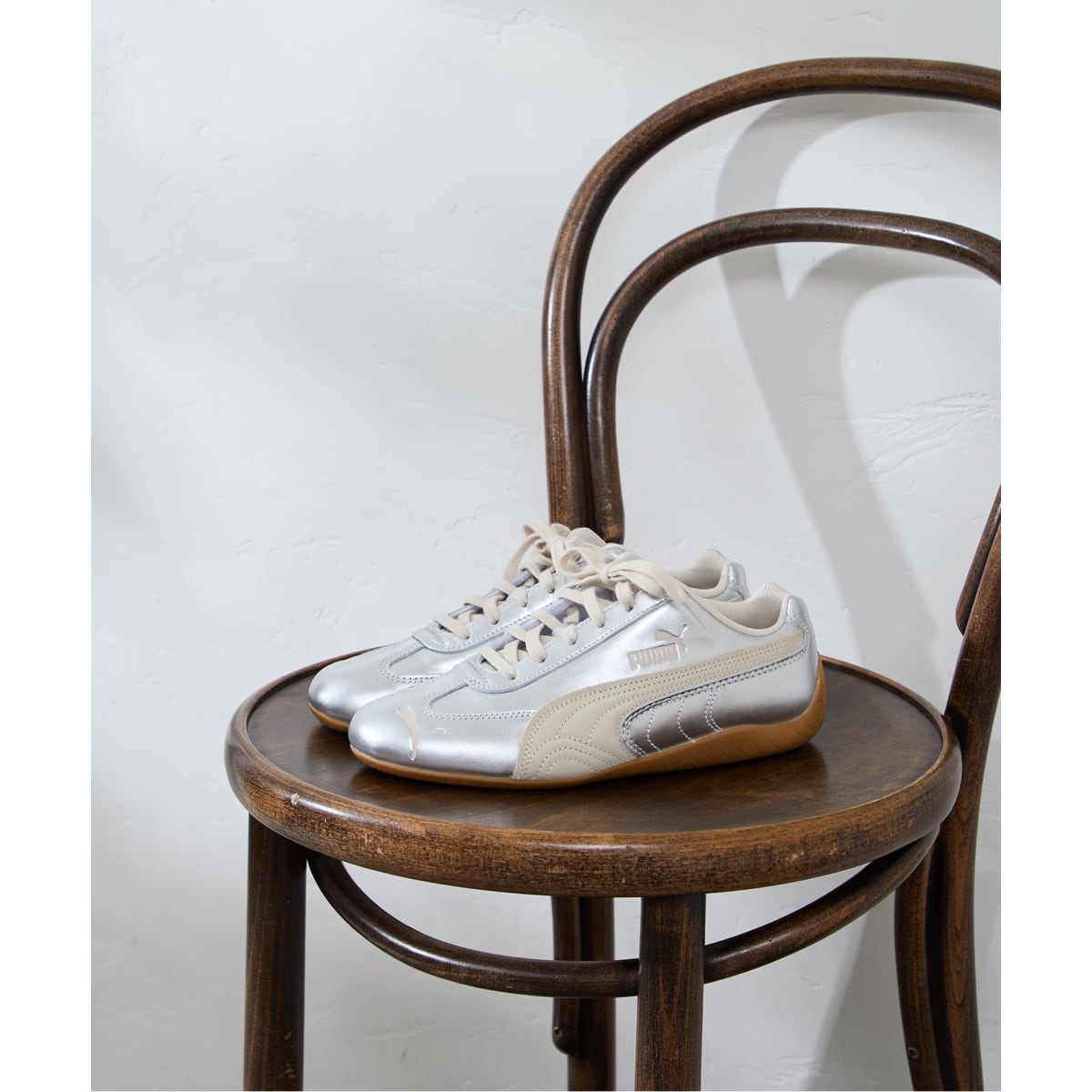 [�}���C]PUMA / �v�[�} SPEEDCAT SILVER WNS/���[ �o�C �X�s�b�N���X�p���iU by SPICK&SPAN�j �V���o�[