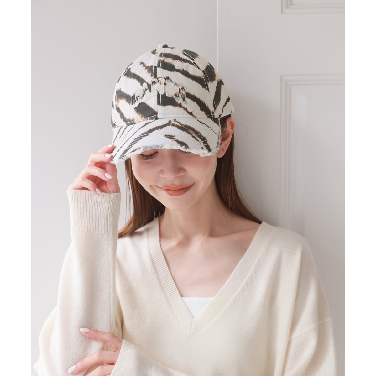 Verybrain - Verybrain vc-135 新品 新宿・WEB限定 / 予約》GANNI / ガニー Printed Zebra Washed Co