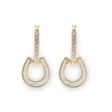 ランバン オン ブルー(LANVIN en Bleu)の馬蹄モチーフ ピアス