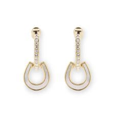 馬蹄モチーフ イヤリング