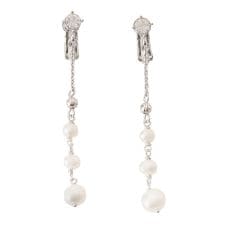 淡水パール イヤリング