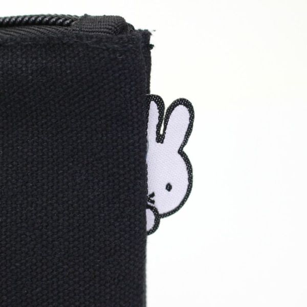 ミッフィー miffy 帆布ポーチ S フェイス 小物入れ ブラック | パーフェクト・ワールド・トーキョー(Perfect World Tokyo)  | 1702-695870 | ファッション通販 マルイウェブチャネル