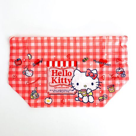 サンリオ キティ Hello Kitty ハローキティ アップル 巾着弁当袋 ランチ キッチン 食 パーフェクト ワールド トーキョー Perfect World Tokyo 1266 ファッション通販 マルイウェブチャネル