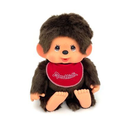 モンチッチ Lサイズ 男の子 レッド RHWP（もこもこチャムず モンチッチ 
