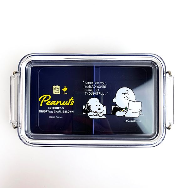 PEANUTS スヌーピー コンテナランチボックス（仕切付） お弁当箱