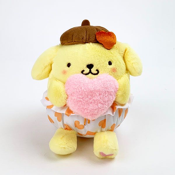 サンリオ ポムポムプリン ハートぱんつ S ぬいぐるみ インテリア