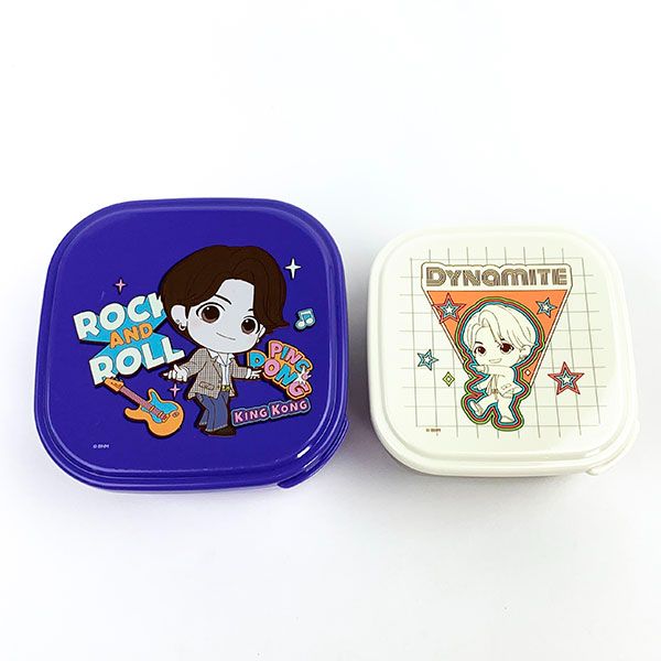 Tiny TAN タイニータン Jungkook柄 シール容器 2Pセット 保存容器