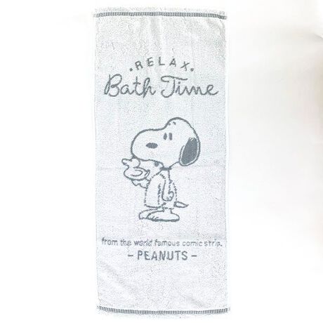 スヌーピー SNOOPY フェイスタオル バスタイム2 スヌーピー 今治タオル 