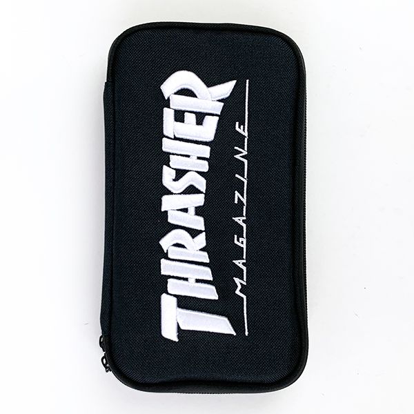 ＴＨＲＡＳＨＥＲ ペンポーチ White ペンケース 筆箱 文房具 マルチ