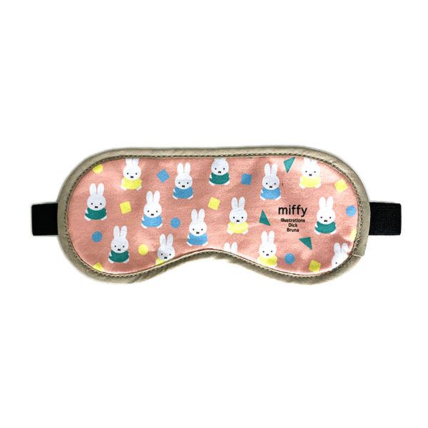 ミッフィー miffy アイマスク オータムカラー 睡眠グッズ PK ピンク