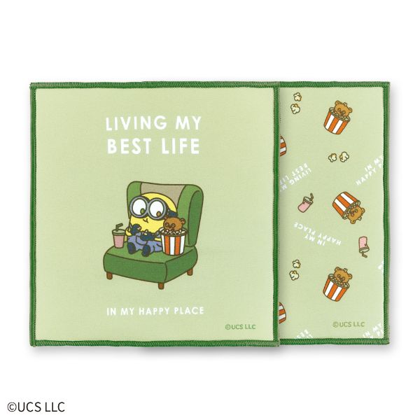 専用、ミニオンハンカチ2枚セット ミニオンズ ボブ ミニハンカチ2枚セット シネマ ハンドタオル 2