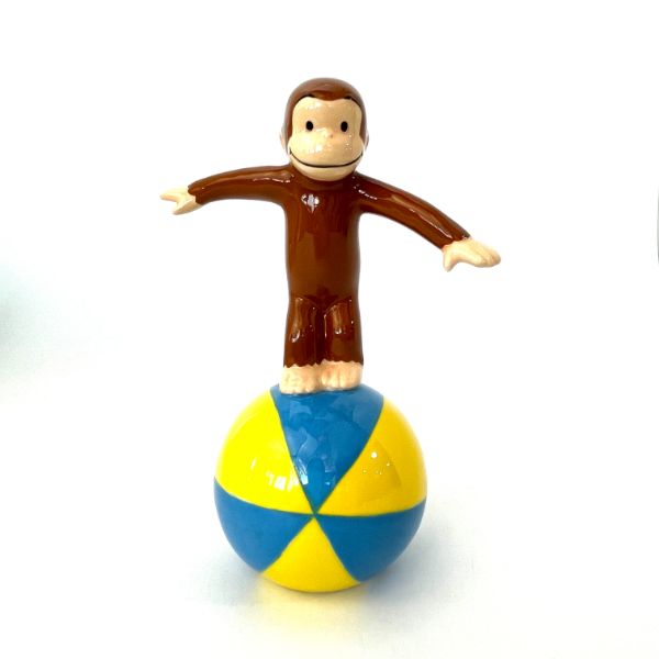 おさるのジョージ　フィギュア　貯金箱 おさるのジョージ おさるのジョージ 貯金箱 クラシックジョージ