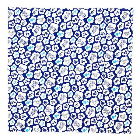 水森亜土 和柄シリーズ 風呂敷 青 ランチクロス 亜土ちゃん パーフェクト ワールド トーキョー Perfect World Tokyo 4445 Ad 2190 ファッション通販 マルイウェブチャネル