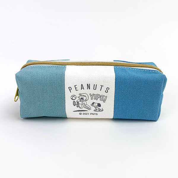 スヌーピー PEANUTS キャンバスペンケース ヴィンテージ文具