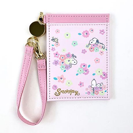 スヌーピー Peanuts リール付き単面パスケース Pk フラワービーグルsn 定期入れ ピンク パーフェクト ワールド トーキョー Perfect World Tokyo 9025 Spv 366 ファッション通販 マルイウェブチャネル