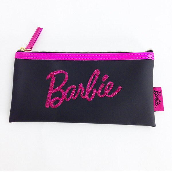 フラットポーチ♡レディパネル バービー フラットポーチグリッターラメBKBARBIE(MCD) | パーフェクト