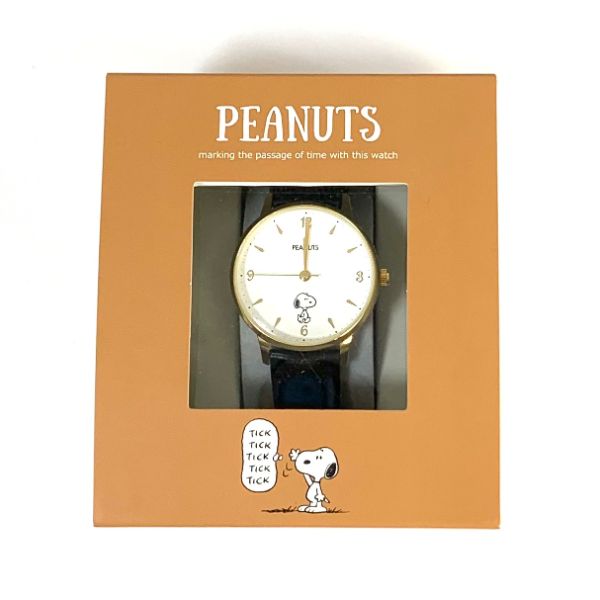 PEANUTS スヌーピー 時計 スヌーピー カラーケースキーチェーンウォッチ ホワイト 時計 SNOOPY