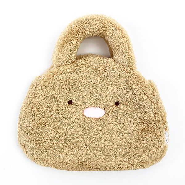 すみっコぐらし モフモフ トートバッグ とんかつ ぬいぐるみ