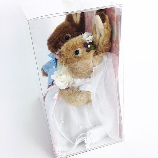 ピーターラビット ウエディングペアぬいぐるみ 吉徳 グッズ