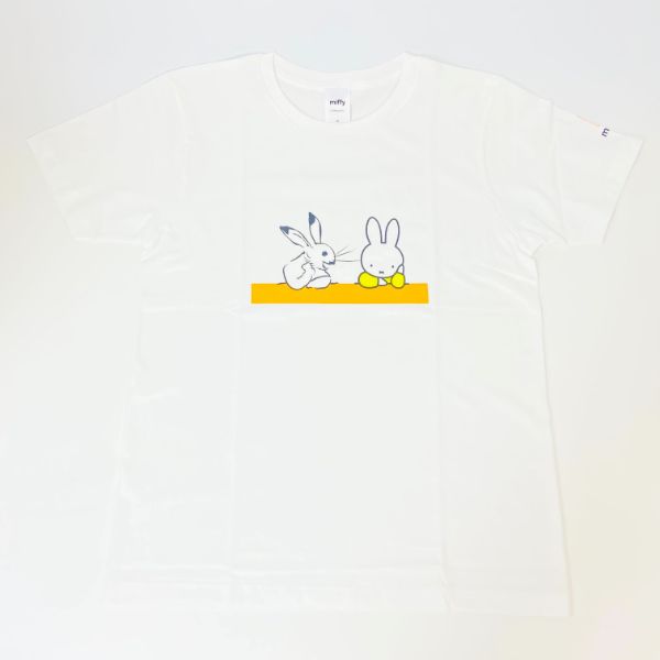 miffy ミッフィー Ｔシャツ Mサイズ Miffy×鳥獣戯画 みんな・いっぱい 洋服 鳥獣戯画 グッズ