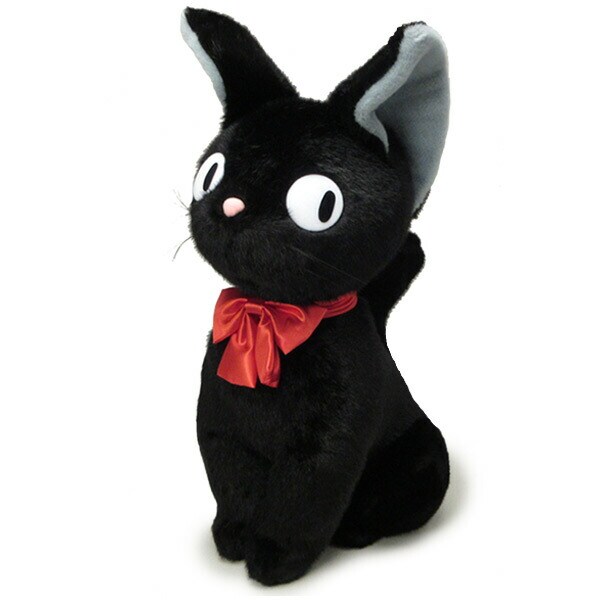 ぬいぐるみ (座) LL ジジ （黒猫・ねこ・ネコ） （魔女の宅急便