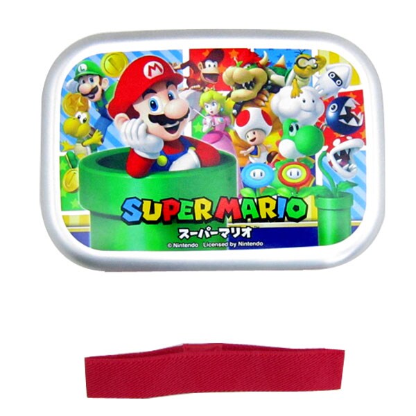 入園準備 スーパーマリオ アルミ弁当箱 (弁当箱/ランチボックス