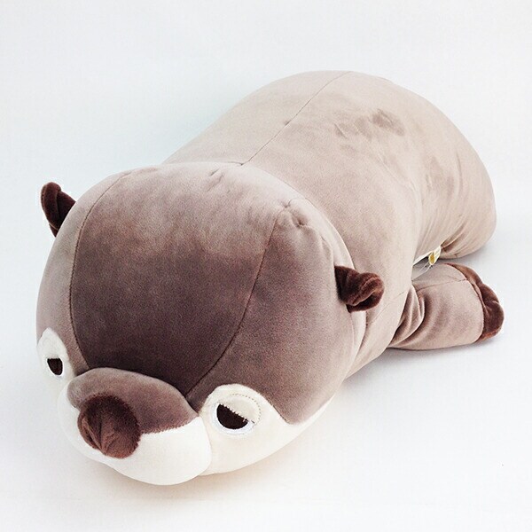 りぶはあと ねむねむアニマルズ かわうそのくるり 抱き枕 Mサイズ