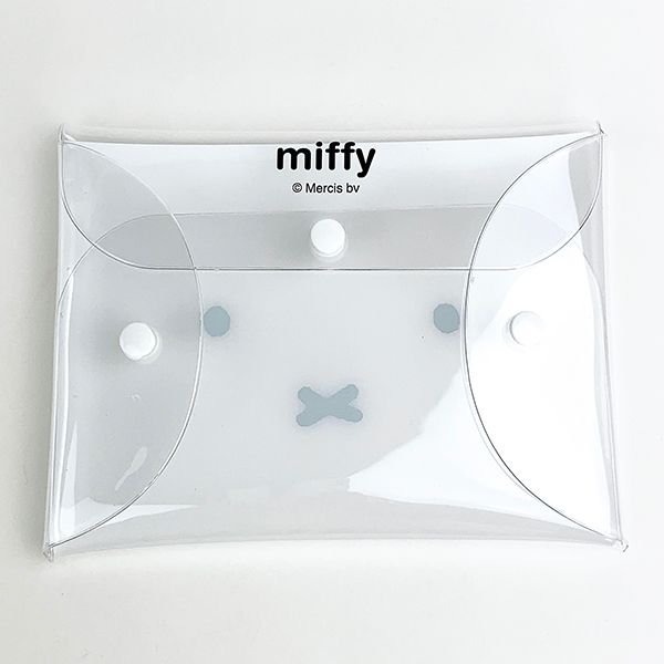 miffy ミッフィー クリアマルチケースＬＬ クリア ポーチ コスメポーチ