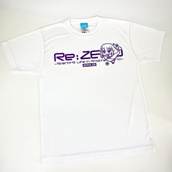 リゼロ エミリア Re:ゼロから始める異世界生活エミリアドライTシャツ