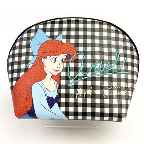 リトルマーメイド アリエル ラウンドポーチ Bkチェック アリエル ポーチ 小物入れ 化粧ポーチ パーフェクト ワールド トーキョー Perfect World Tokyo 5385 Mdaa 025 ファッション通販 マルイウェブチャネル