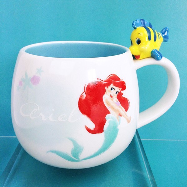 ディズニー リトルマーメイド アリエル フィギュア付きマグ