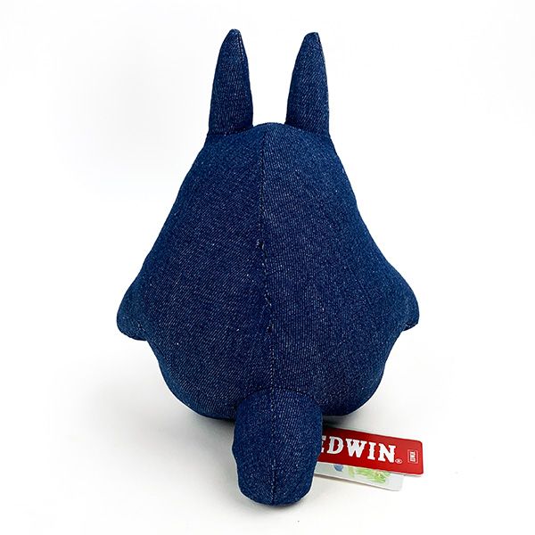となりのトトロ 中トトロ ×EDWINぬいぐるみ デニム ネイビー