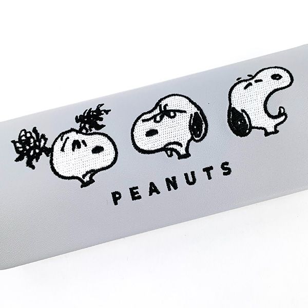 スヌーピー PEANUTS メガネケース ユニーク GY グレー 眼鏡ケース