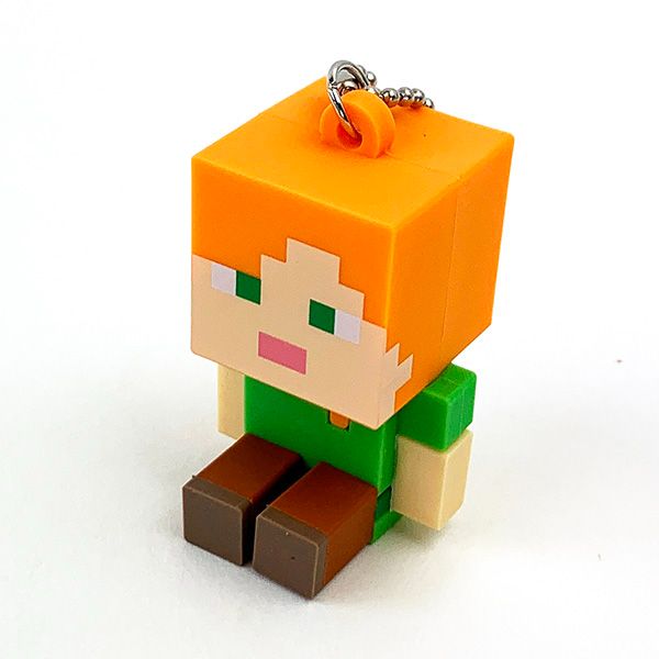 Minecraft PVCマスコット キーホルダー アレックス キーチェーン ...